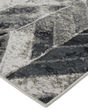 Micah 3048F Black/Gray/Silver Rug