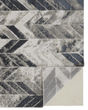 Micah 3048F Black/Gray/Silver Rug