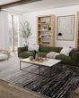 Micah 3337F Black/Gray Area Rug