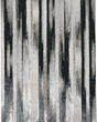 Micah 3338F Black/Silver Area Rug