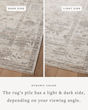 Millie MIE-01 Silver/Dove Area Rug