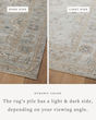 Millie MIE-02 Sky/Gold Area Rug
