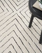 Modern Comfort MNC01 Ivory Black Area Rug