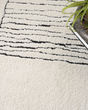 Modern Comfort MNC02 Ivory Black Area Rug
