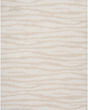 Modern Shag MMD05 Ivory Beige Area Rug