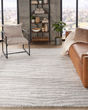 Modern Shag MMD05 Ivory Grey Area Rug