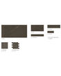 Modern Slate Noce Porcelain Tile