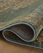 Mona MOA-04 Aqua/Wheat Area Rug