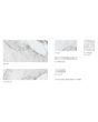 Montecello White Stone Porcelain Marble Tile