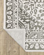 Montecito 1101w Grey/White Area Rug
