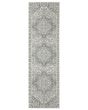 Montecito 1101w Grey/White Area Rug