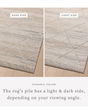 Monty MOT-02 Ivory/Natural Area Rug