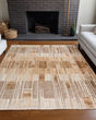 Neola NA11 Khaki Area Rug