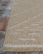 Naturalistic Rattan Natural/Cream Area Rug