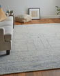 Navaro 8913F Ivory/Gray/Blue Area Rug