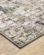 Nebulous 91d Grey/Beige Area Rug