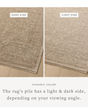 Newman NEW-01 Taupe/Bone Area Rug