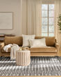 Nordic NRC02 Ivory Grey Area Rug