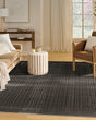 Nordic NRC03 Black Taupe Area Rug