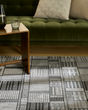 Nordic NRC04 Black Grey Area Rug