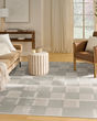 Nordic NRC09 Ivory Grey Area Rug
