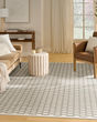 Nordic NRC12 Ivory Black Area Rug