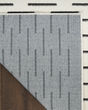 Nordic NRC12 Ivory Black Area Rug