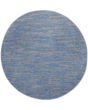 Nourison Essentials NRE01 Blue/Grey Rug