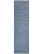Nourison Essentials NRE01 Blue/Grey Rug