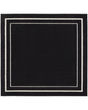 Nourison Essentials NRE02 Black Ivory Rug
