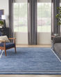 Nourison Essentials NRE02 Navy/Ivory Rug