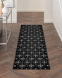 Nourison Essentials NRE04 Black Ivory Rug