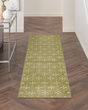 Nourison Essentials NRE04 Green Ivory Rug
