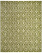 Nourison Essentials NRE04 Green Ivory Rug