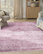 Nourison Washables NWB15 Pink Area Rug