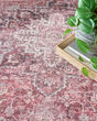 Nourison Washables NWB15 Red Area Rug