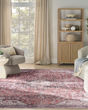 Nourison Washables NWB15 Red Area Rug