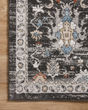 Odette ODT-04 Charcoal/Multi Area Rug