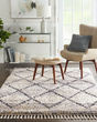 Oslo Shag OSL01 Silver Grey Area Rug