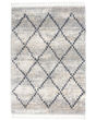 Oslo Shag OSL01 Silver Grey Area Rug