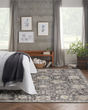 Oushak Home OUS01 Charcoal Area Rug