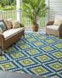 Cayman 2063z Sand/Blue Area Rug