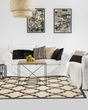 Cayman 660n Sand/Charcoal Area Rug