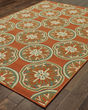 Montego 8323d Rust/Ivory Area Rug