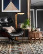 Owen OW-03 Indigo/Sage Area Rug