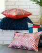 P0045 Navy 22"x22" Pillow