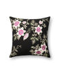 P0295 Black/Ivory 22"x22" Pillow