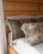 P0607 Grey/Multi 13"x35" Lumbar Pillow