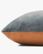 P1153 Denim/Tan 13" x 21" Pillow