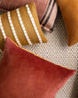 P1153 Rust/Gold 22" x 22" Pillow